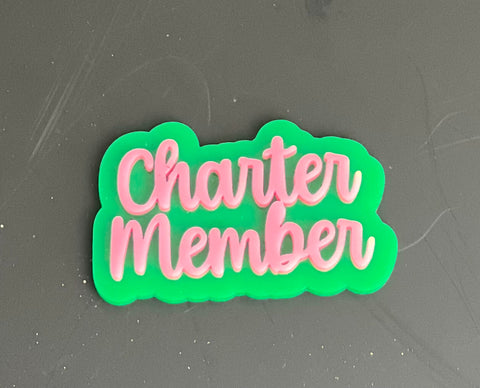 AKA Chapter Officer Name Lapel Pin