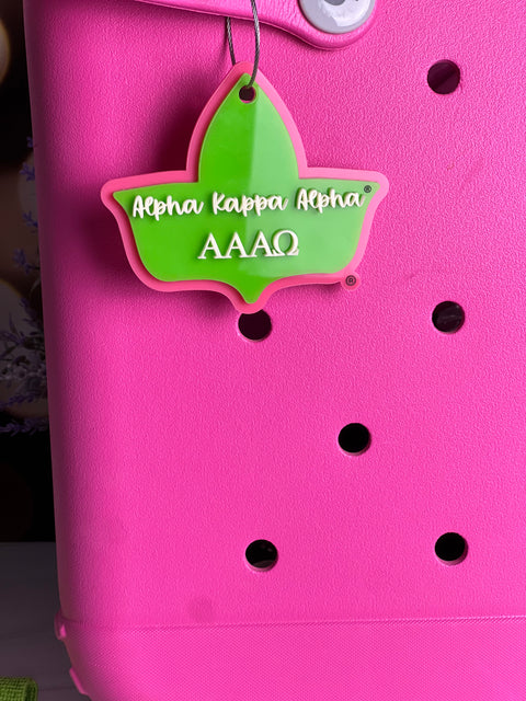 Ivy Leaf Personalized Luggage Tag