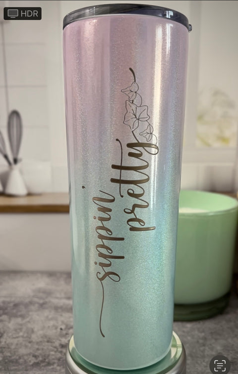 Sippin' Pretty Personalized Tumbler