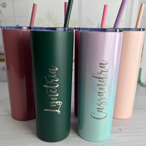 20 oz Stainless Steel Engraved Personalized Tumbler